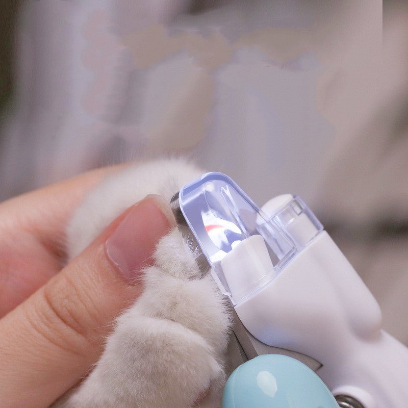 GlowPaw™ Professional LED Pet Nail Clippers for Cats, Dogs & Small Animals - ElitePetGear